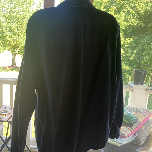 Navy Button Down - Picture 3 of 5